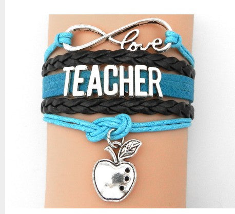 Infinity Love Teacher Bracelet