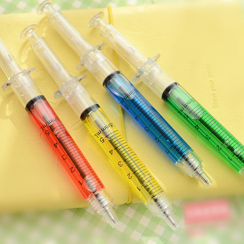 Plastic Syringe Teachers Pen