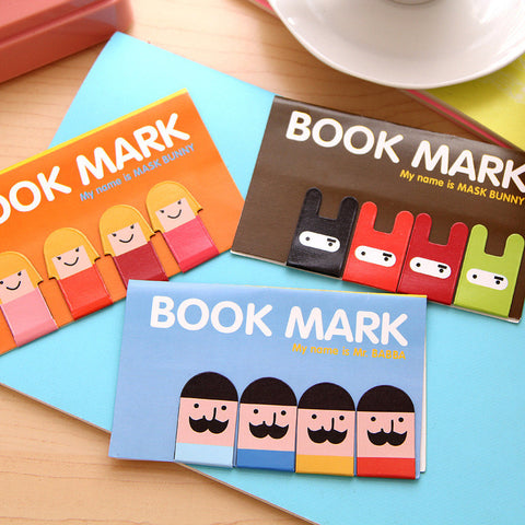 Boys and Girls Magnetic Book Mark Clips