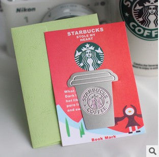 Starbucks Metal Bookmarks