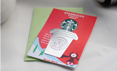 Starbucks Metal Bookmarks