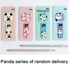 Cat/Panda/Floral Creative Metal Bookmark