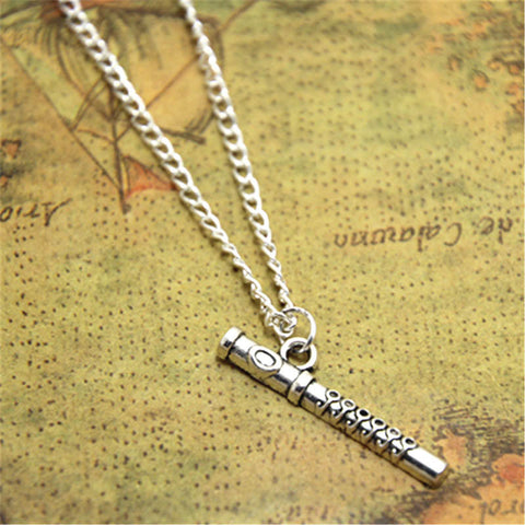 Flute Charm Pendant Flute Jewelry