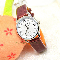 Boy/Girl  Teacher Leather Quartz