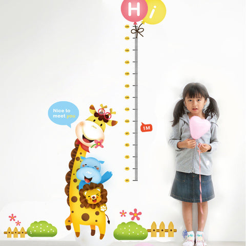 Giraffe/Little Lion Wall Stickers