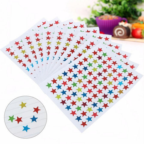 Cute Star Shape Stickers For Teacher Reward