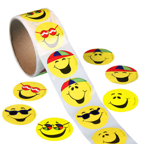 Emoji Face Reward Stickers