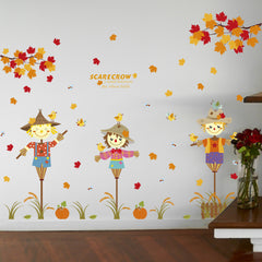 Scarecrow Teachers Room Adornment Wall Stickers