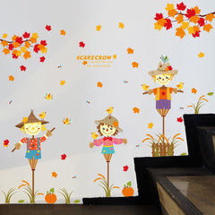 Scarecrow Teachers Room Adornment Wall Stickers