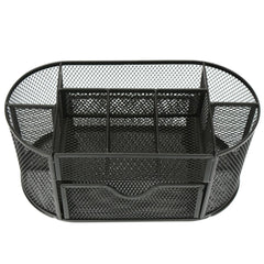 Sturdy Mesh Desk Organizer Metal Storage Box