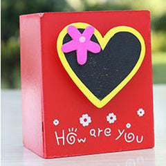 Heart-Shaped Flower Pen Holder