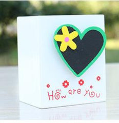 Heart-Shaped Flower Pen Holder