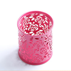 Rose Flower Pencil Stand Container