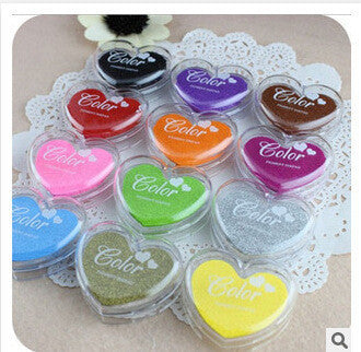 Mini Heart Shape Craft Ink Pad