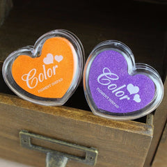Mini Heart Shape Craft Ink Pad