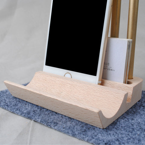 Wood Mobile Phone/Wood Pen Holder