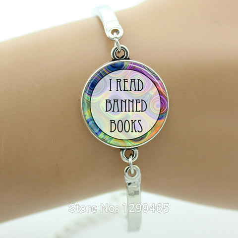 I Read Banned Books Teachers Book Bracelet